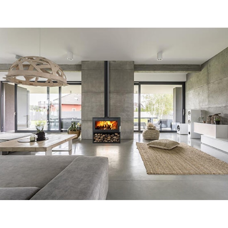 Larry Bûcher Supra 8,5kW Holzofen