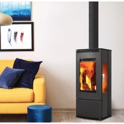 Talma tri-Vision Supra 9,1kW Fogão a Lenha