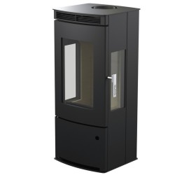 Poêle à bois Talma tri-Vision Supra 9.1kW
