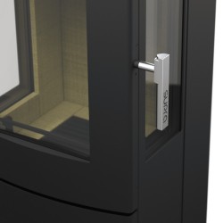 Poêle à bois Talma tri-Vision Supra 9.1kW