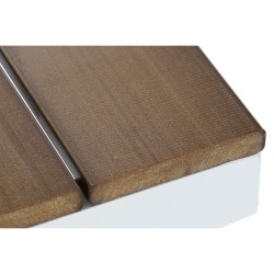 Mesa de Jantar DKD Home Decor Exterior Resina Alumínio 200 x 90 x 75 cm