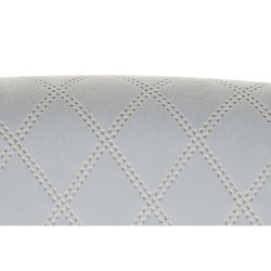 Poltrona DKD Home Decor Preto Metal Azul celeste (76 x 76 x 82 cm)