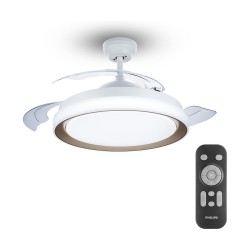 Ventilador de Teto com Luz Philips Atlas Dourado 35 W 28 W 4500 Lm (2700 K)