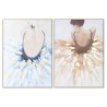 Tela DKD Home Decor poliestireno Tela 100 x 4 x 140 cm