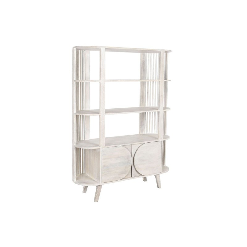 Estantes DKD Home Decor Branco Madeira de mangueira 116 x 40 x 160 cm (1) Estantes DKD Home Decor Branco Madeira de mangueira 116 x 40 x 160 cm (1)
