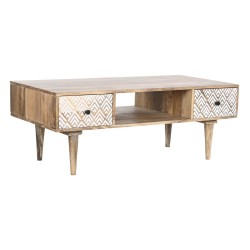 Mesa de Centro DKD Home Decor 120 x 60 x 45 cm Madeira de mangueira