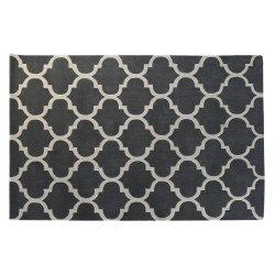 Tapete DKD Home Decor 160 x 230 x 2 cm Cinzento Poliéster Étnico