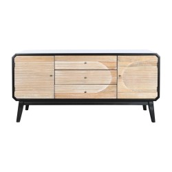 Móvel de TV DKD Home Decor 120 x 50 x 58 cm Preto Madeira