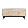Móvel de TV DKD Home Decor 120 x 50 x 58 cm Preto Madeira