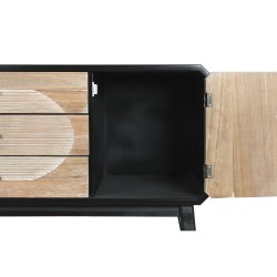Móvel de TV DKD Home Decor 120 x 50 x 58 cm Preto Madeira