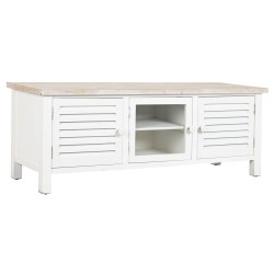 Móvel de TV DKD Home Decor Abeto Branco Madeira MDF 120 x 40 x 45 cm