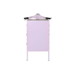 Cómoda DKD Home Decor 100 x 68 x 105 cm Metal Mota Rosa Claro Madeira de mangueira