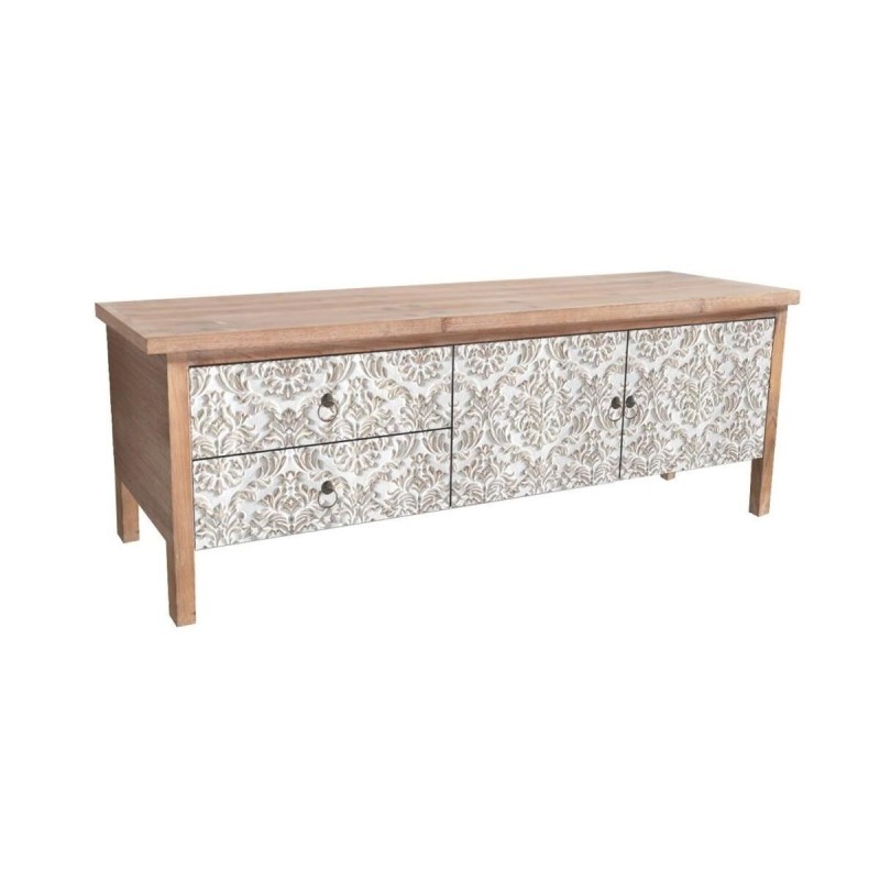 Móvel de TV DKD Home Decor Abeto 140 x 40 x 50 cm Madeira MDF Móvel de TV DKD Home Decor Abeto 140 x 40 x 50 cm Madeira MDF