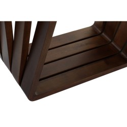 Hall de Entrada DKD Home Decor Castanho Transparente 145 x 45 x 75 cm