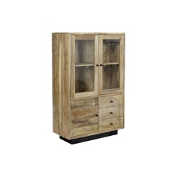 Suporte Expositor DKD Home Decor Cristal Madeira de mangueira 90 x 40 x 190 cm
