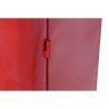 Suporte para garrafas DKD Home Decor 70 x 44 x 151 cm Vermelho Branco Ferro