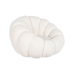 Poltrona DKD Home Decor Branco 98 x 97 x 62 cm
