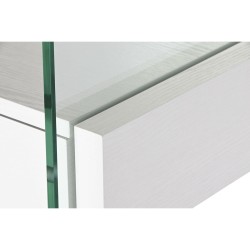 Estantes DKD Home Decor Branco Transparente Cristal Madeira MDF 90 x 35 x 180 cm (1)