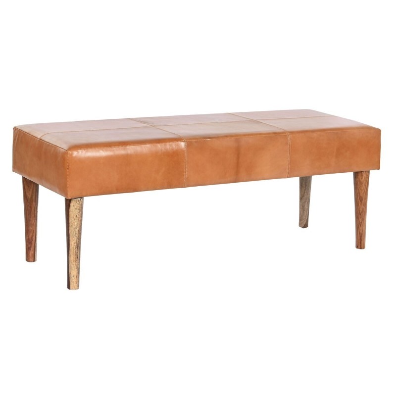 Banqueta DKD Home Decor Camel Madeira 122 x 41 x 46 cm Banqueta DKD Home Decor Camel Madeira 122 x 41 x 46 cm