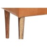 Banqueta DKD Home Decor Camel Madeira 122 x 41 x 46 cm
