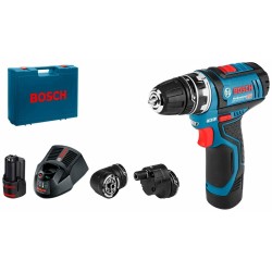 Berbequim com chave de fendas BOSCH Professional Flexiclic GSR 12V-15 12 V