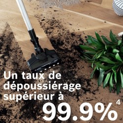 Aspirador Escova BOSCH BBS711W Branco Preto
