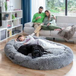 Cama de Cães para Humanos  Human Dog Bed XXL InnovaGoods Grey