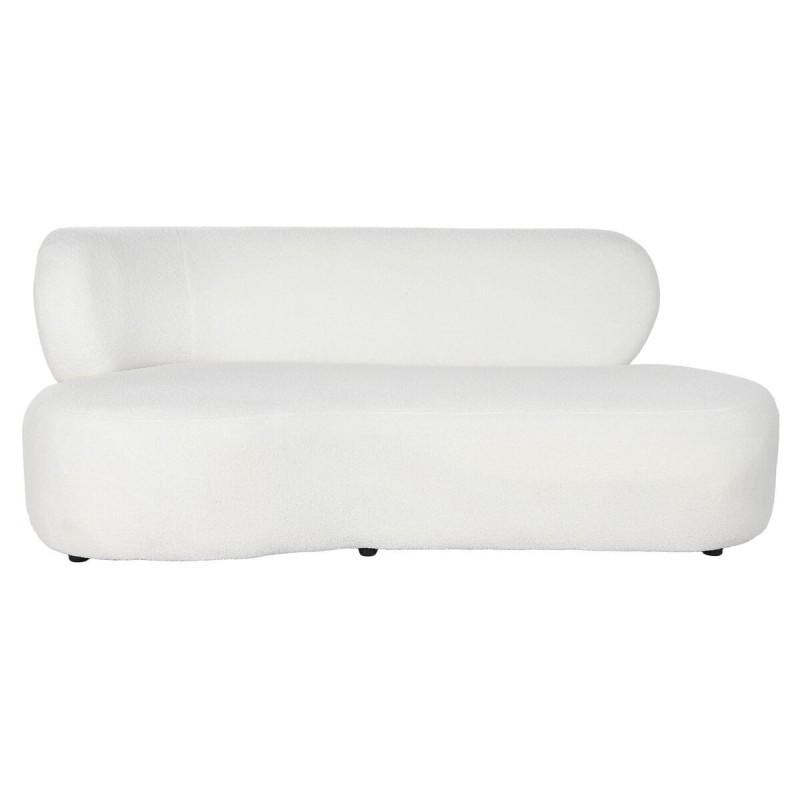 Canapé DKD Home Decor Blanc 193 x 92 x 79 cm Canapé DKD Home Decor Blanc 193 x 92 x 79 cm