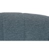Sofá DKD Home Decor Azul Preto Espuma Madeira Metal Veludo Scandi 129 x 75 x 73 cm