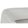 Sofá DKD Home Decor Preto Greige Espuma Madeira Metal Veludo Scandi 129 x 75 x 73 cm