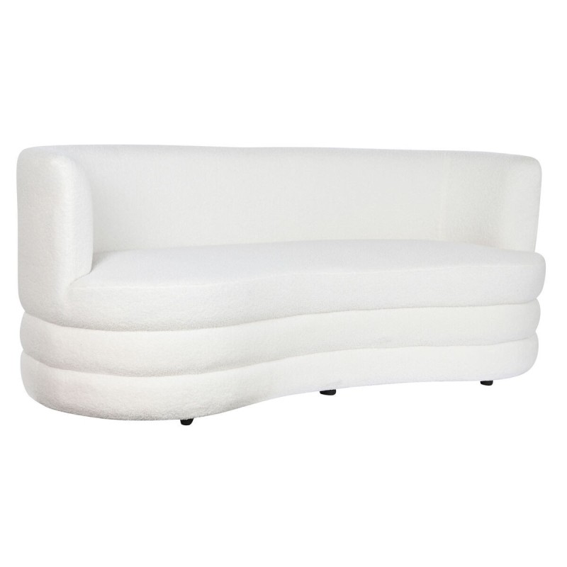 Canapé DKD Home Decor Blanc 193 x 92 x 79 cm Canapé DKD Home Decor Blanc 193 x 92 x 79 cm