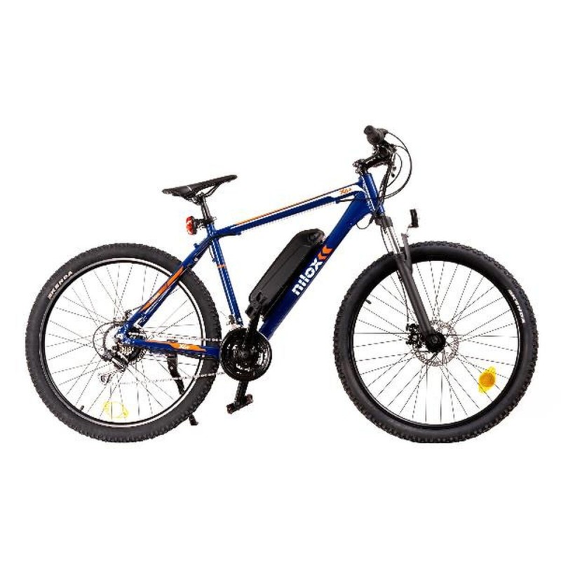 Bicicleta Elétrica Nilox X6 PLUS 250 W 12800 mAh 27,5" Preto/Azul Bicicleta Elétrica Nilox X6 PLUS 250 W 12800 mAh 27,5" Preto/Azul