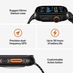 Smartwatch Apple Ultra 2 Preto 49 mm