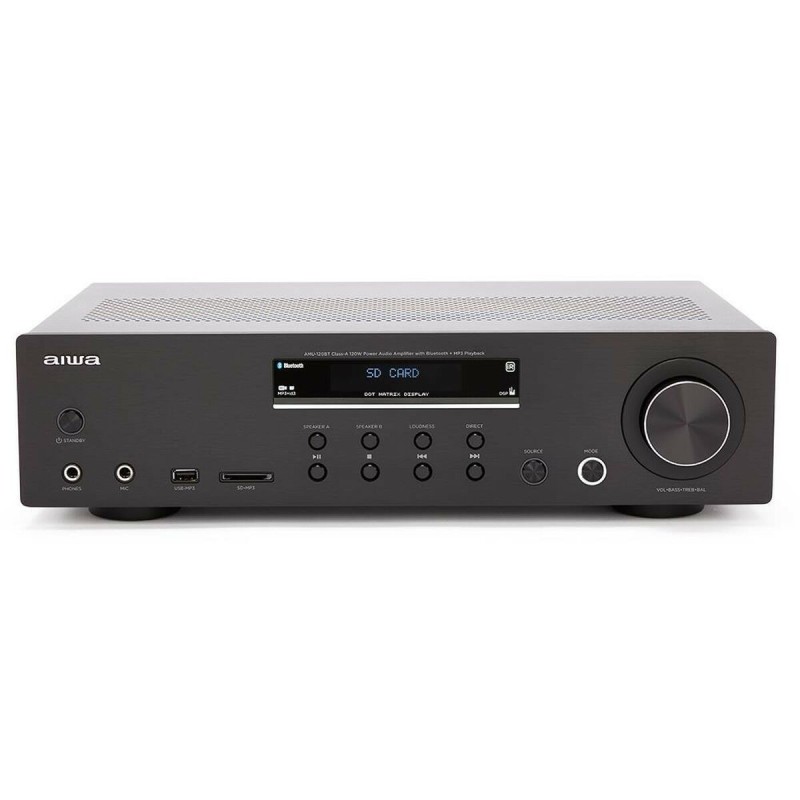 Altifalantes Aiwa AMU120BTBK 120W Preto 120 W