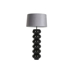 Lâmpada de mesa Home ESPRIT Preto Cinzento 50 W 220 V