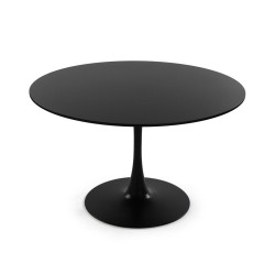 Mesa de apoio Versa Preto 120 x 73 x 120 cm