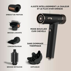 Secador de Cabelo Shark Preto