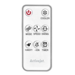 Climatizador Evaporativo Portátil Activejet KS-1065BPJ Blanco