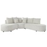 Sofá DKD Home Decor Branco Madeira Moderno 250 x 241 x 66 cm