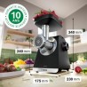 Picadora BOSCH Serie 6 MFWS660B Preto Metal Aço inoxidável Plástico 500 W