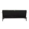 Sofá-cama DKD Home Decor 203 x 87 x 81 cm Preto Metal Castanho Verde
