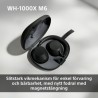 Auriculares Bluetooth Sony WH1000XM6S.CE7 Preto Cinzento