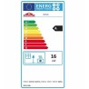 Cheminée centrale à bois Huelva 4 Vitres Bronpi 16 kW