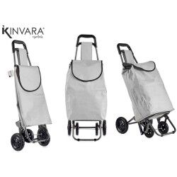 Carrello Kinvara Nero Grigio 30 L 22 x 98 x 38 cm (6 Unità)