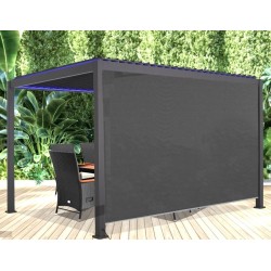 Tenda laterale pergola bioclimatica ELEC Habrita 4m