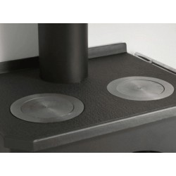 Bronpi Monza Stufa a Legna 14kW con Forno e Piano Cottura