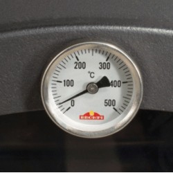 Bronpi Monza Stufa a Legna 14kW con Forno e Piano Cottura