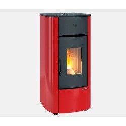Poêle à granulés canalisé Mariella Plus 7.5 kW Extraflame Bordeaux