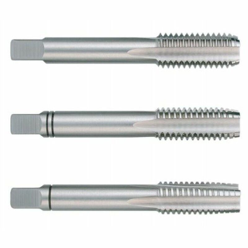 Jeu de tarauds à main RUKO 21 mm 24 mm Acier rapide (AR) 45 mm DIN 352 3 Unités 3 Pièces