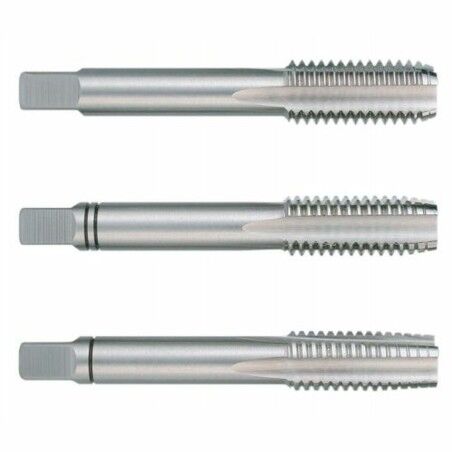 Hand Tap Set RUKO 21 mm 24 mm High speed steel (HSS) 45 mm DIN 352 3 Units 3 Pieces